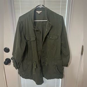 Olive Green Utility Jacket